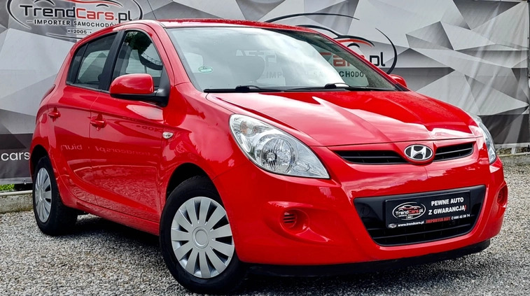Hyundai i20 cena 19990 przebieg: 154000, rok produkcji 2012 z Wałbrzych małe 407